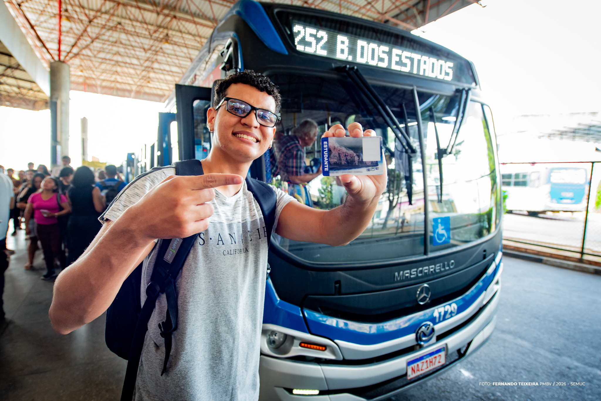 Passe Livre Estudantil já soma 480 mil passagens gratuitas desde fevereiro em Boa Vista