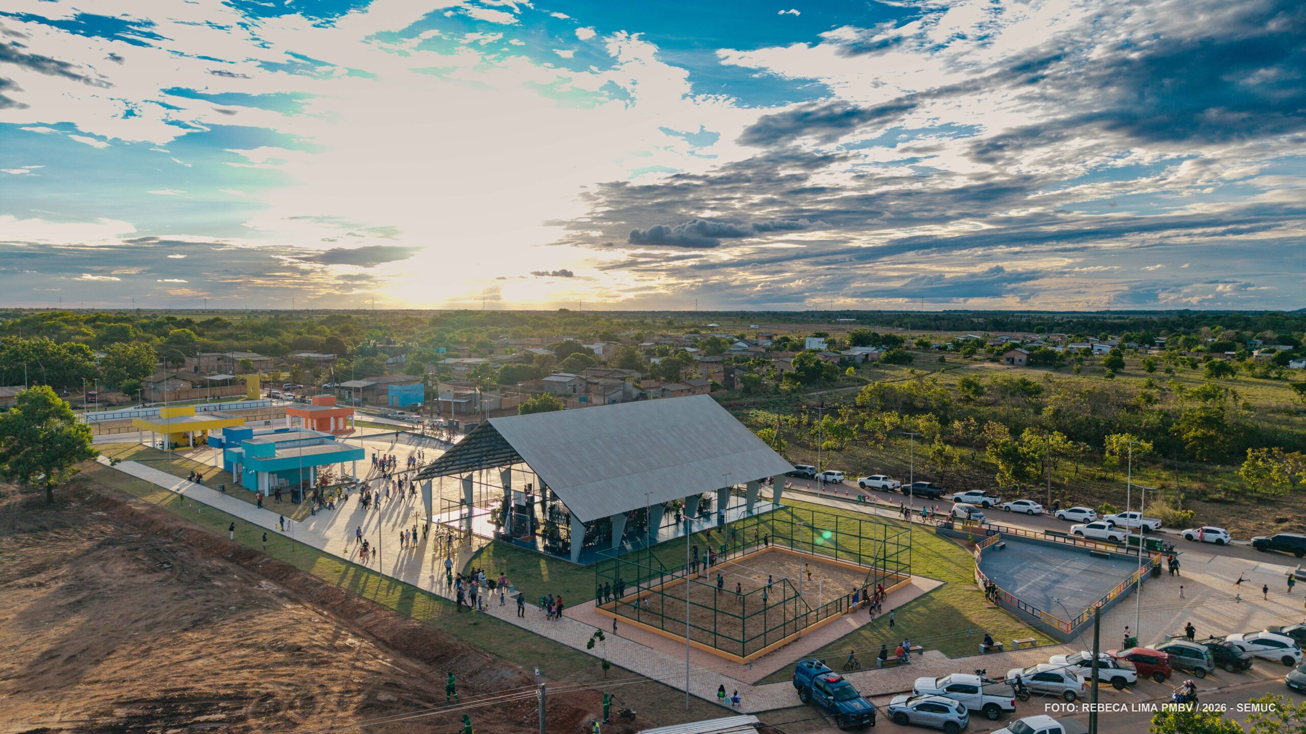 Inaugurada em Boa Vista a Praça Tuti Lopes, primeiro espaço público do João de Barro