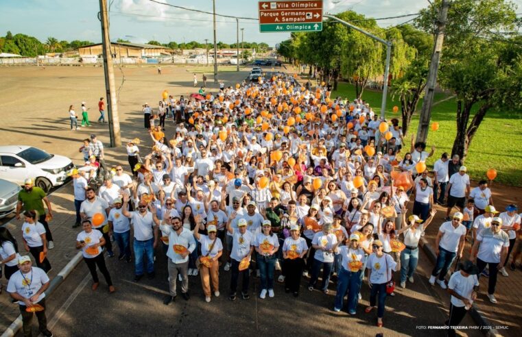 Boa Vista reforça proteção à infância e juventude na “Caminhada 18 de Maio”