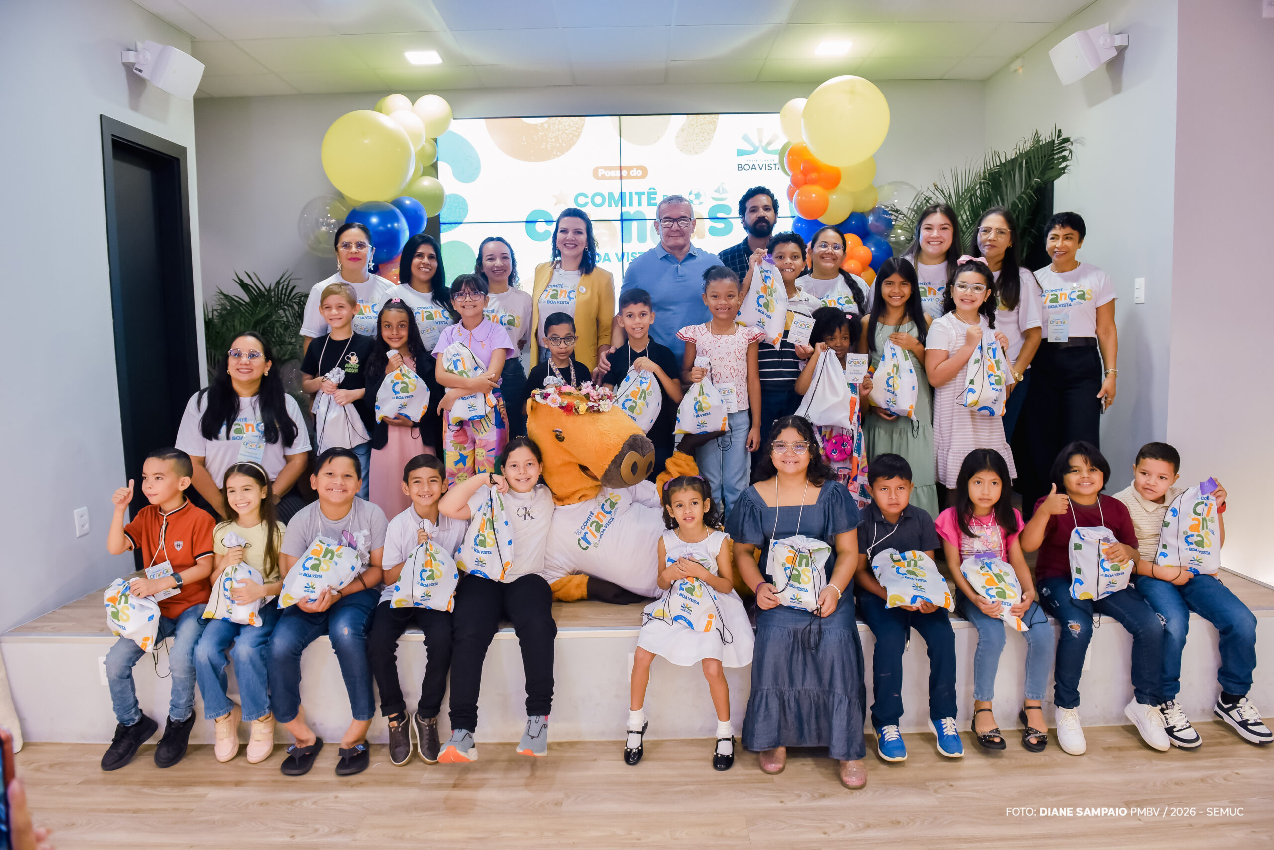 Posse marca início da gestão 2026-2028 do Comitê das Crianças de Boa Vista
