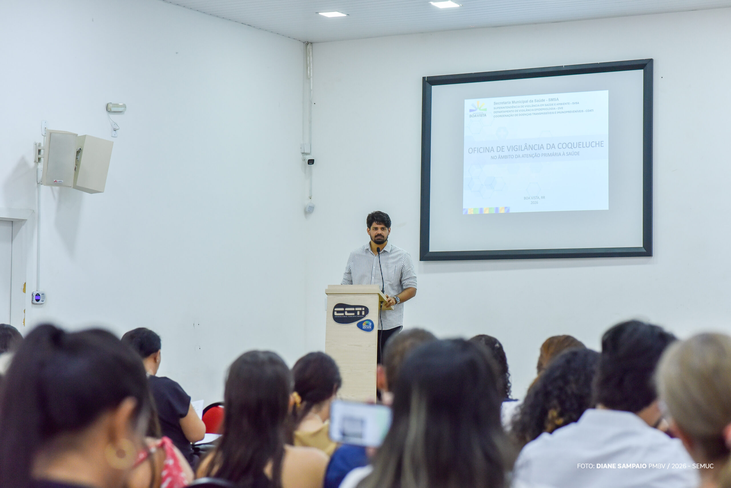 Capacitação busca preparar equipes de saúde para identificar casos de coqueluche
