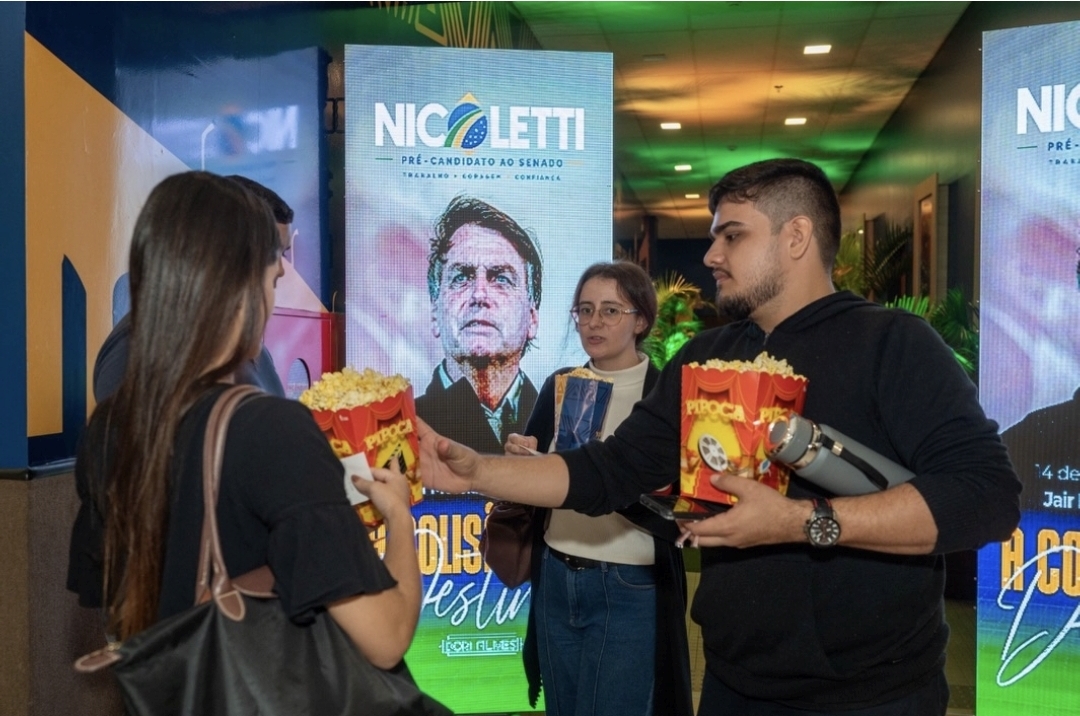 Pré-estreia de documentário sobre Bolsonaro reúne apoiadores em Boa Vista; sessões abertas ao público começam quinta (14)