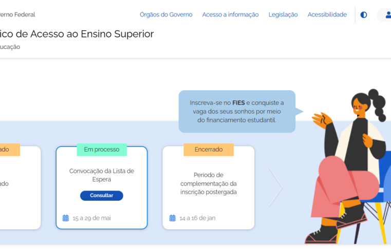 Convocação para vagas remanescentes do Fies termina em 29 de maio