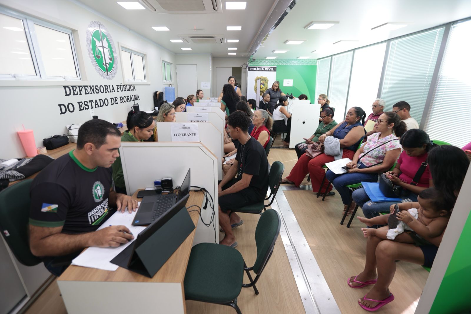 Carreta dos Direitos atende moradores de Amajari até sexta-feira (12)