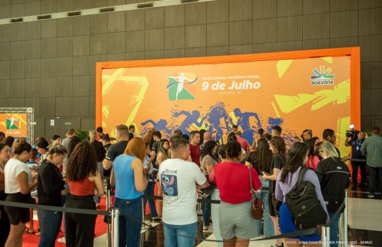 Corrida 9 de Julho – Entrega de kits será realizada de 29 de junho a 1º de julho