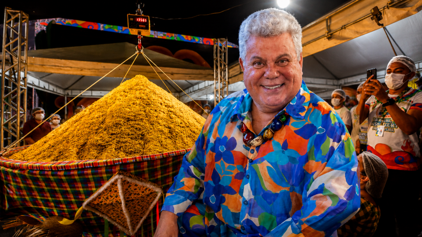 Boa Vista Junina 2026 – Maior paçoca de carne seca do mundo será pesada e distribuída com Milton Cunha como atração especial