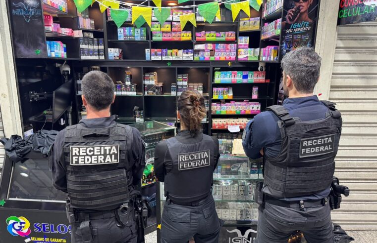 Operação Rede de Fumaça apreende R$ 4 milhões em cigarros ilegais