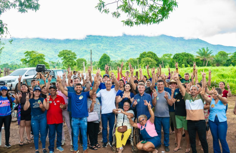 Iracema e Caracaraí recebem de Arthur Henrique com agenda voltada ao desenvolvimento local