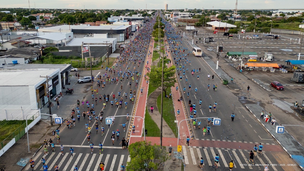 Trânsito no Centro de Boa Vista terá interdições na quinta (09) para a Corrida Internacional 9 de Julho